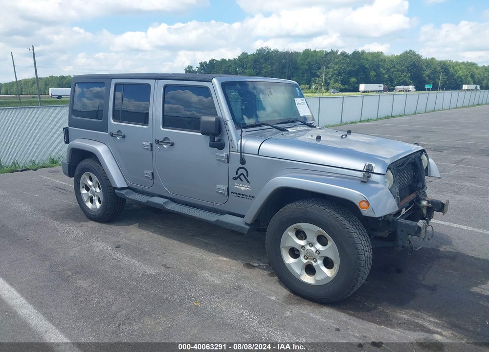 2013 JEEP WRANGLER UNLIMITED SAHARA VIN: 1C4BJWEG4DL666300