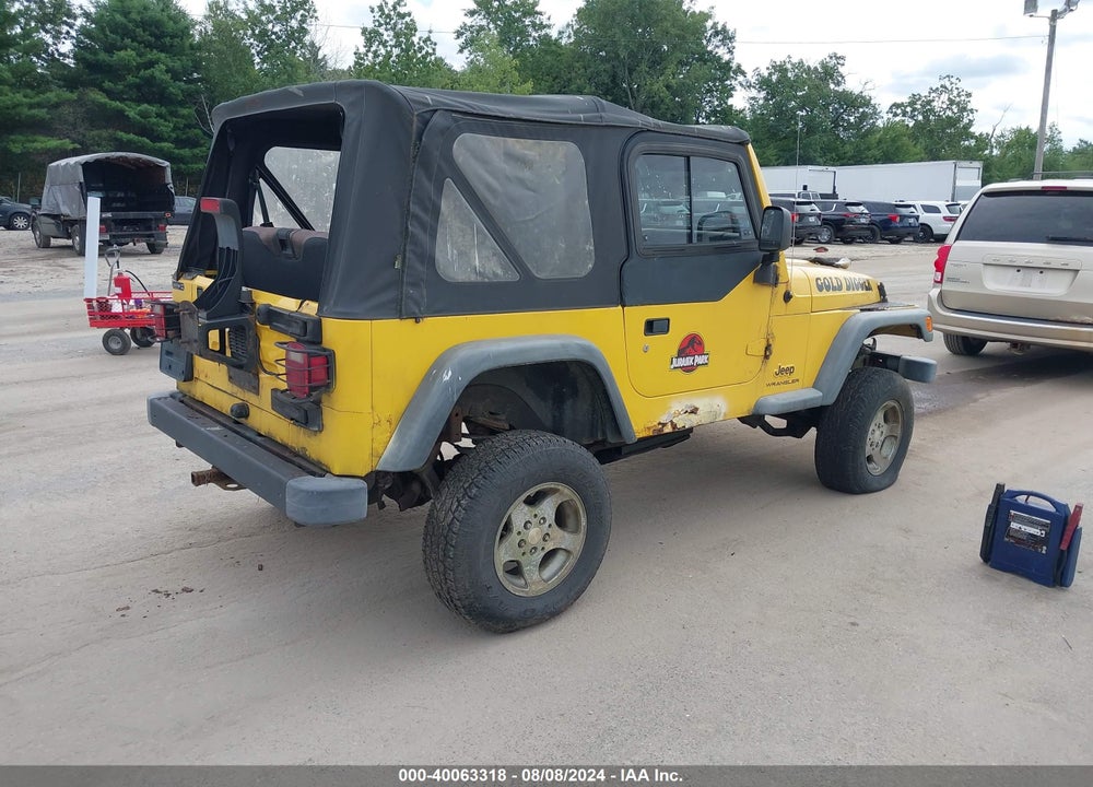 2004 JEEP WRANGLER SE VIN: 1J4FA29134P795468
