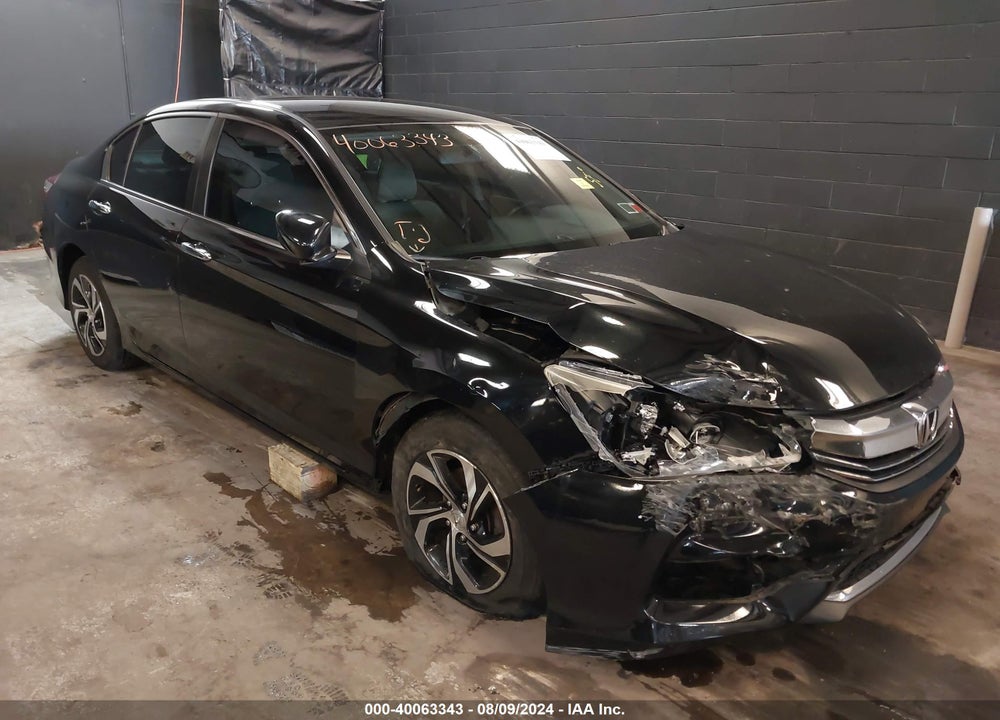 2016 HONDA ACCORD LX VIN: 1HGCR2F33GA066239