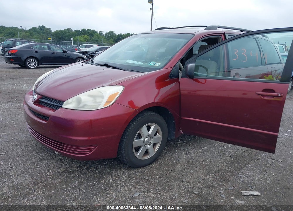 2004 TOYOTA SIENNA VIN: 5TDZA23C74S211415