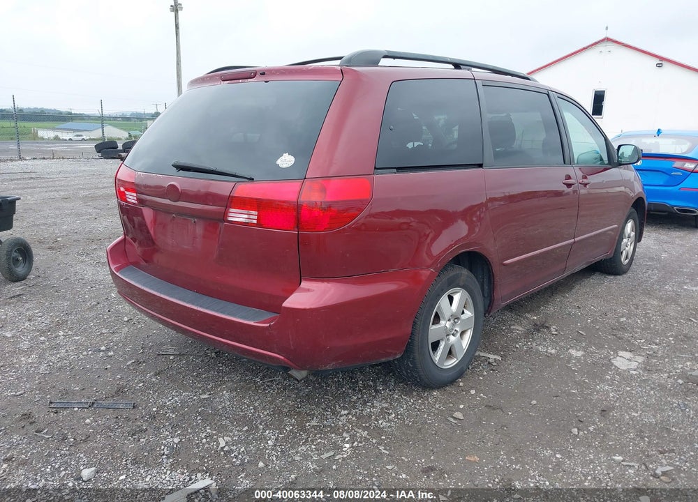 2004 TOYOTA SIENNA VIN: 5TDZA23C74S211415