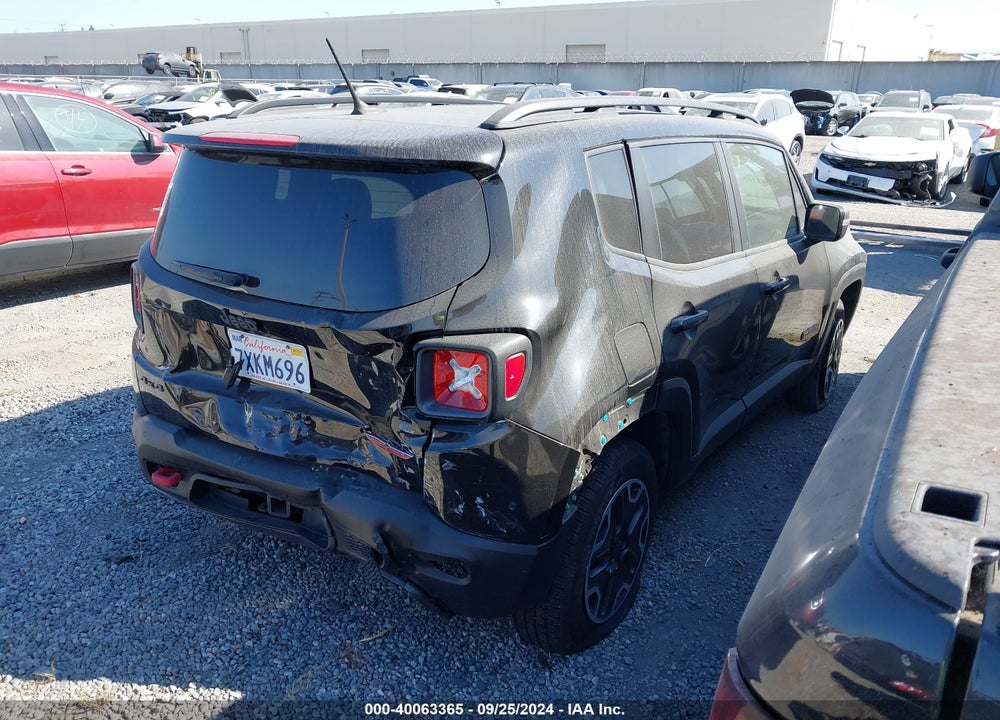 2016 JEEP RENEGADE TRAILHAWK VIN: ZACCJBCT1GPE15618