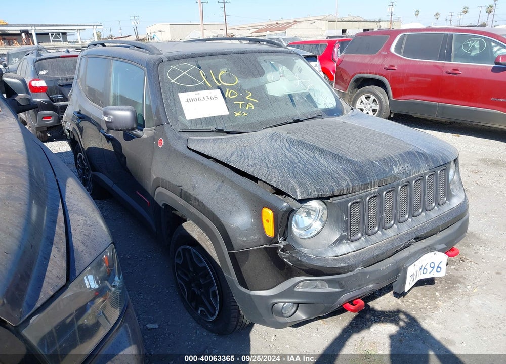 2016 JEEP RENEGADE TRAILHAWK VIN: ZACCJBCT1GPE15618