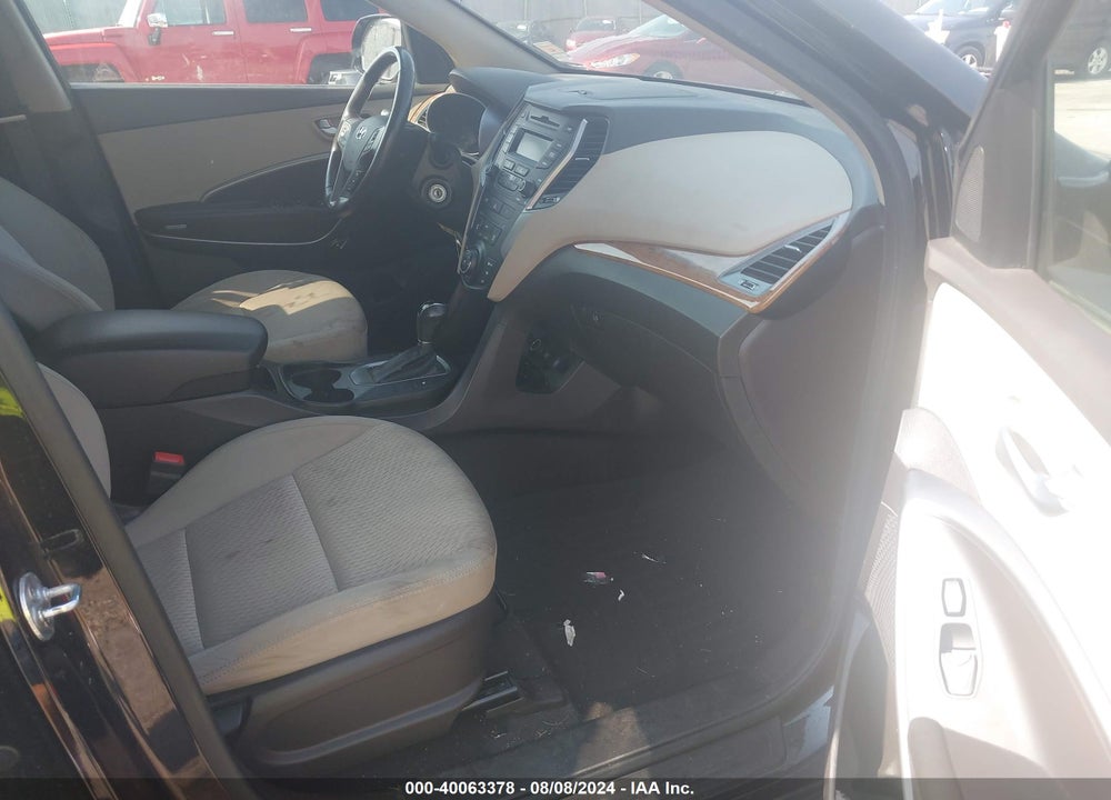 2013 HYUNDAI SANTA FE GLS VIN: KM8SM4HF0DU009577