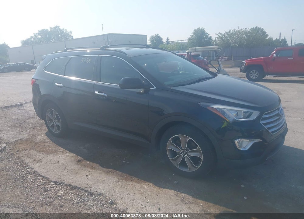 2013 HYUNDAI SANTA FE GLS VIN: KM8SM4HF0DU009577