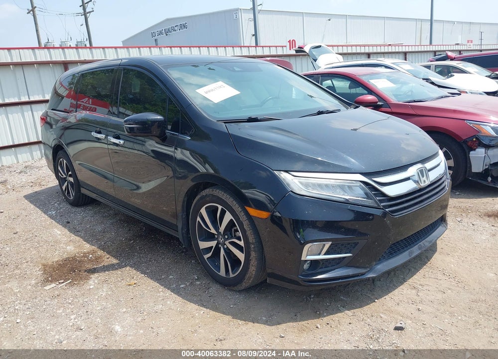 2018 HONDA ODYSSEY ELITE VIN: 5FNRL6H96JB017442