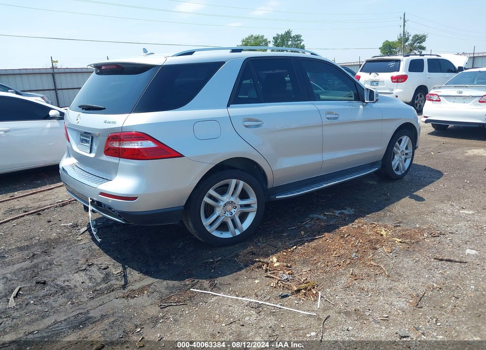 2014 MERCEDES-BENZ ML 350 4MATIC VIN: 4JGDA5HB8EA325669