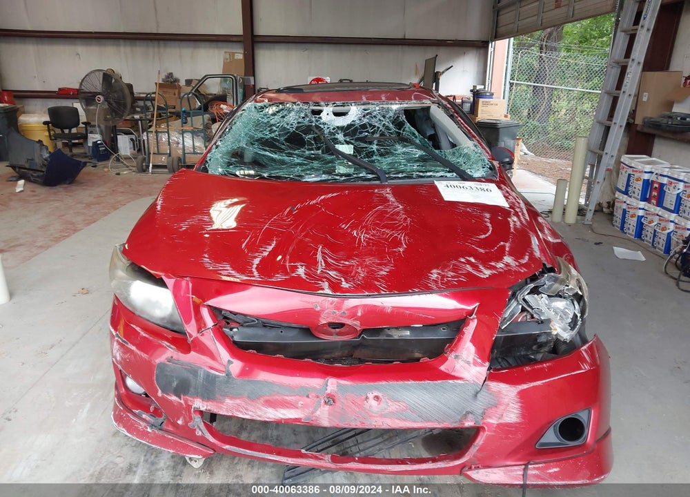 2009 TOYOTA COROLLA S VIN: 1NXBU40E69Z154942
