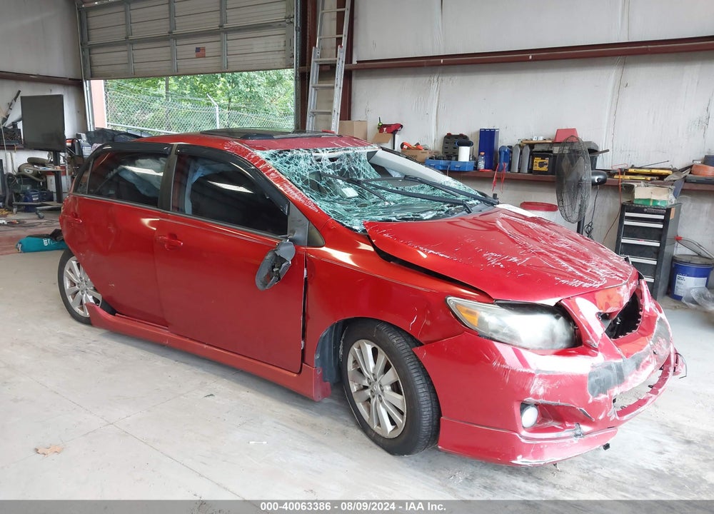 2009 TOYOTA COROLLA S VIN: 1NXBU40E69Z154942
