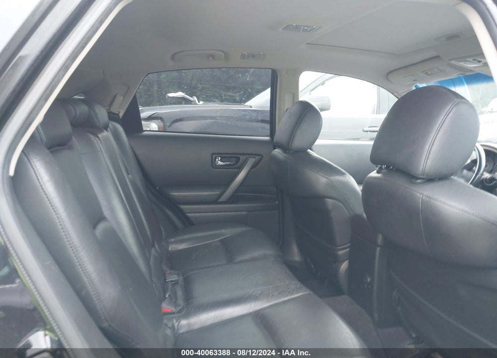 2008 INFINITI FX35 VIN: JNRAS08U28X104501