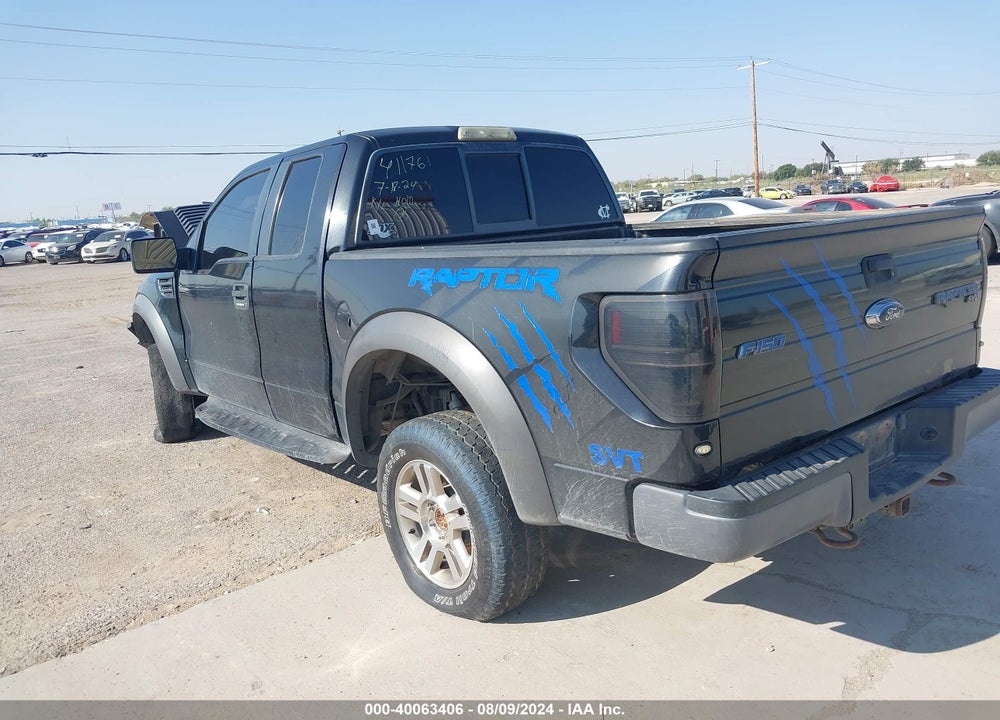 2010 FORD F-150 SVT RAPTOR VIN: 1FTEX1E63AFC77308