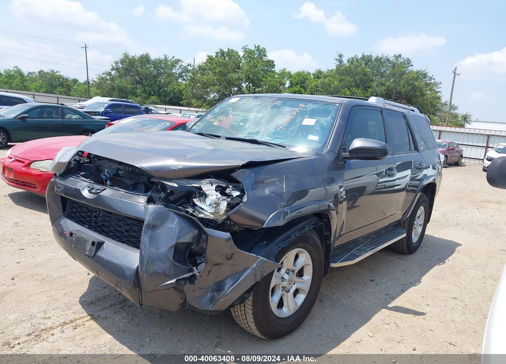 2016 TOYOTA 4RUNNER VIN: JTEZU5JRXG5123206