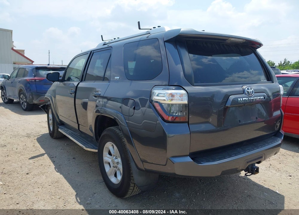 2016 TOYOTA 4RUNNER VIN: JTEZU5JRXG5123206
