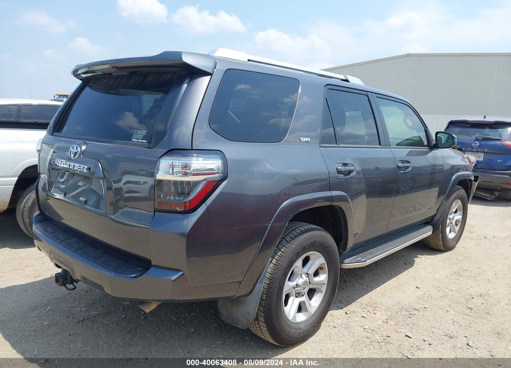 2016 TOYOTA 4RUNNER VIN: JTEZU5JRXG5123206