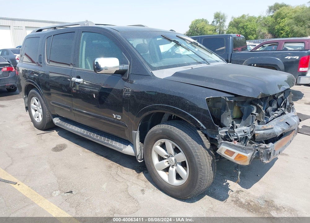 2008 NISSAN ARMADA SE VIN: 5N1AA08C58N629974