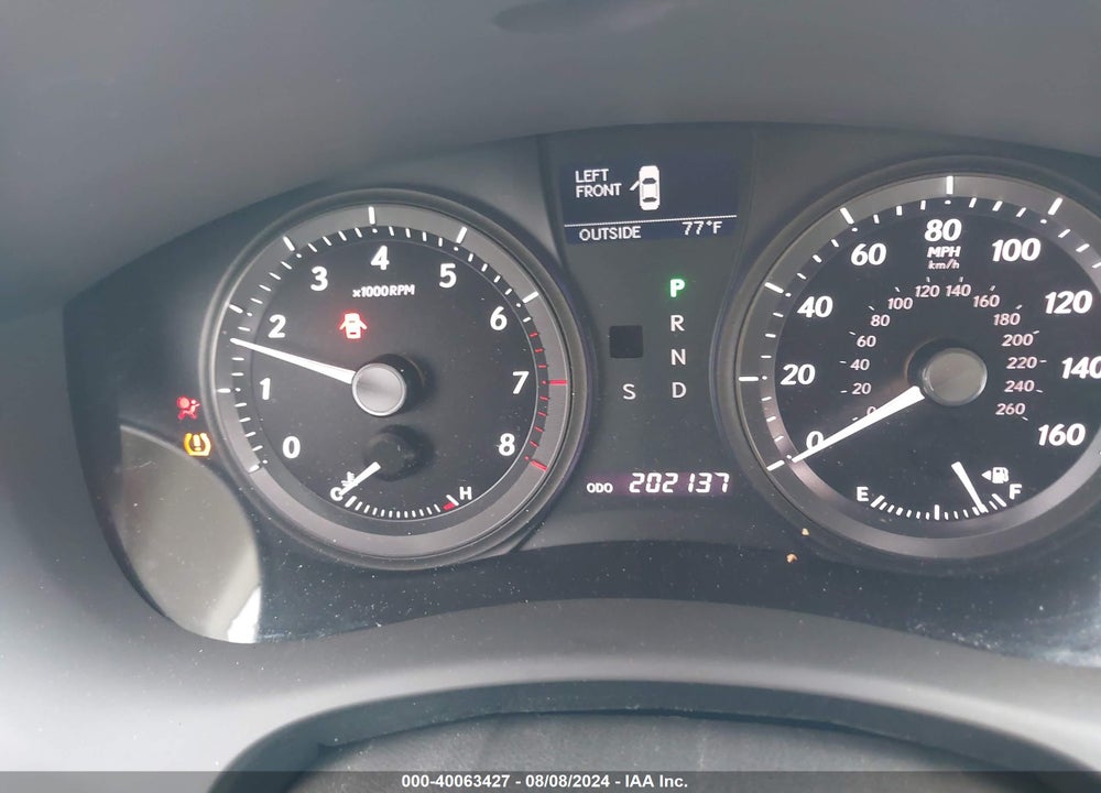 2007 LEXUS ES 350 VIN: JTHBJ46G772112969