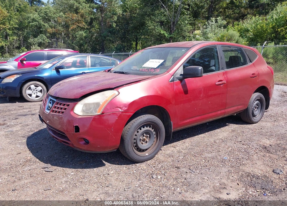 2009 NISSAN ROGUE S VIN: JN8AS58TX9W044225