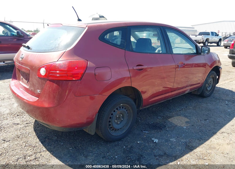 2009 NISSAN ROGUE S VIN: JN8AS58TX9W044225