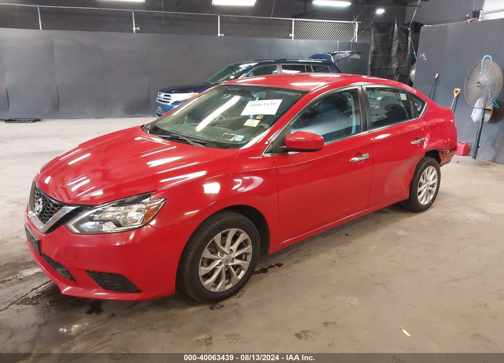 2019 NISSAN SENTRA SV VIN: 3N1AB7AP2KY285895
