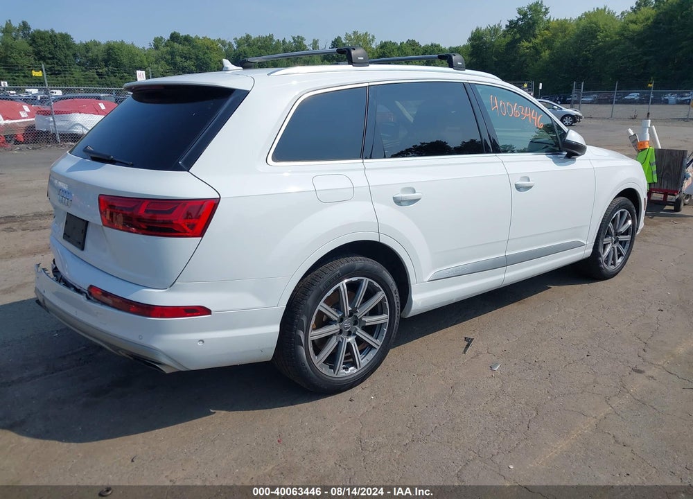 2019 AUDI Q7 45 PREMIUM/45 SE PREMIUM VIN: WA1LHAF70KD015250
