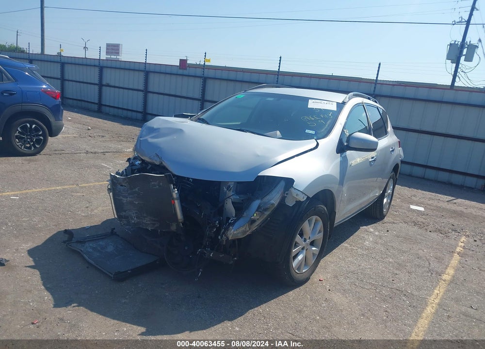 2014 NISSAN MURANO SV VIN: JN8AZ1MU1EW419898