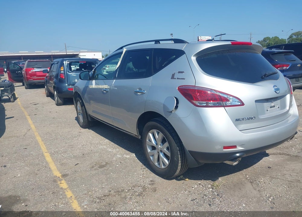 2014 NISSAN MURANO SV VIN: JN8AZ1MU1EW419898