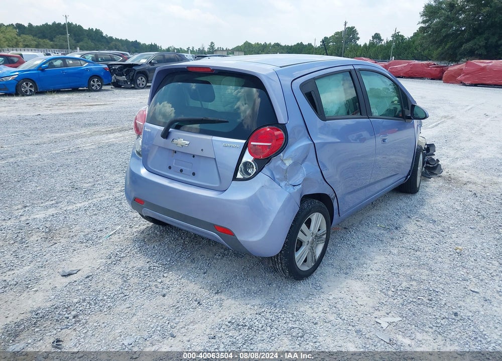 2014 CHEVROLET SPARK 1LT AUTO VIN: KL8CD6S96EC464117