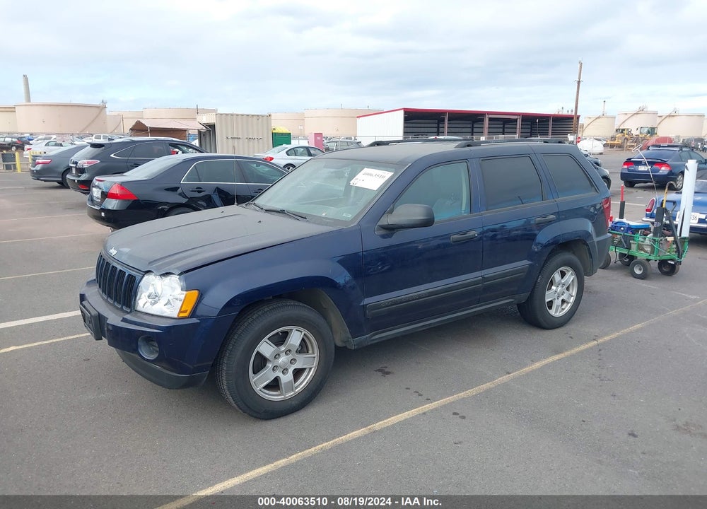 2005 JEEP GRAND CHEROKEE LAREDO VIN: 1J4GS48K95C541960