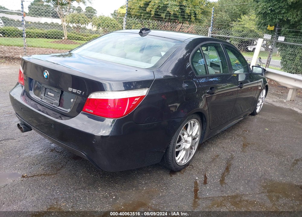 2008 BMW 550I VIN: WBANW53568CT48191