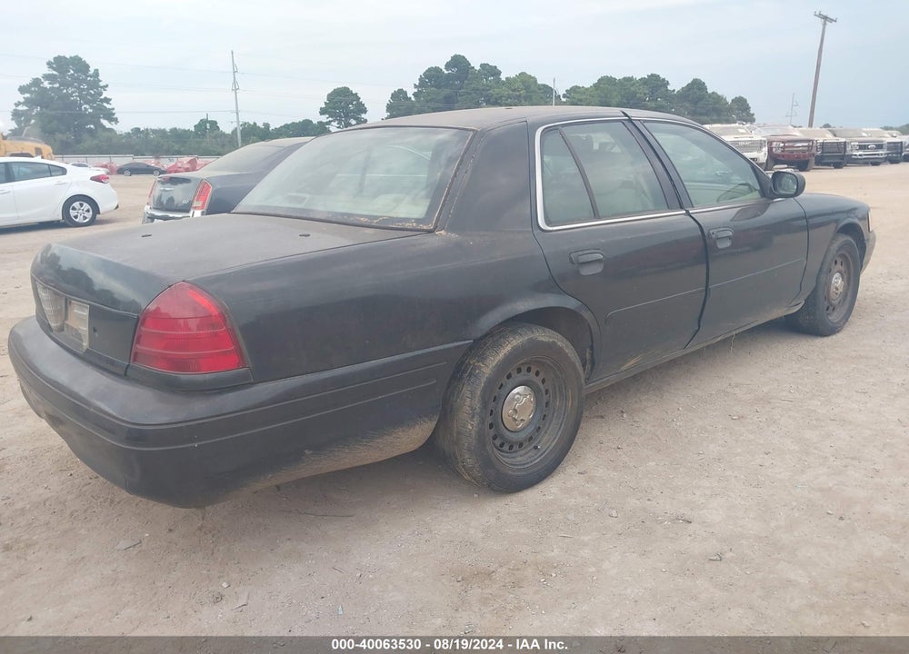 2008 FORD CROWN VICTORIA POLICE/POLICE INTERCEPTOR VIN: 2FAFP71V78X158668