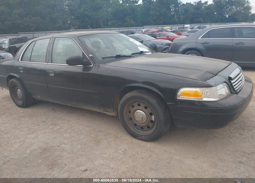 2008 FORD CROWN VICTORIA POLICE/POLICE INTERCEPTOR VIN: 2FAFP71V78X158668