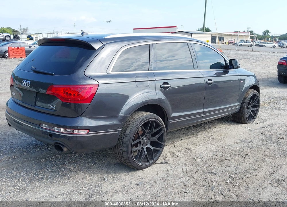 2015 AUDI Q7 3.0T PREMIUM VIN: WA1CGAFE0FD011447