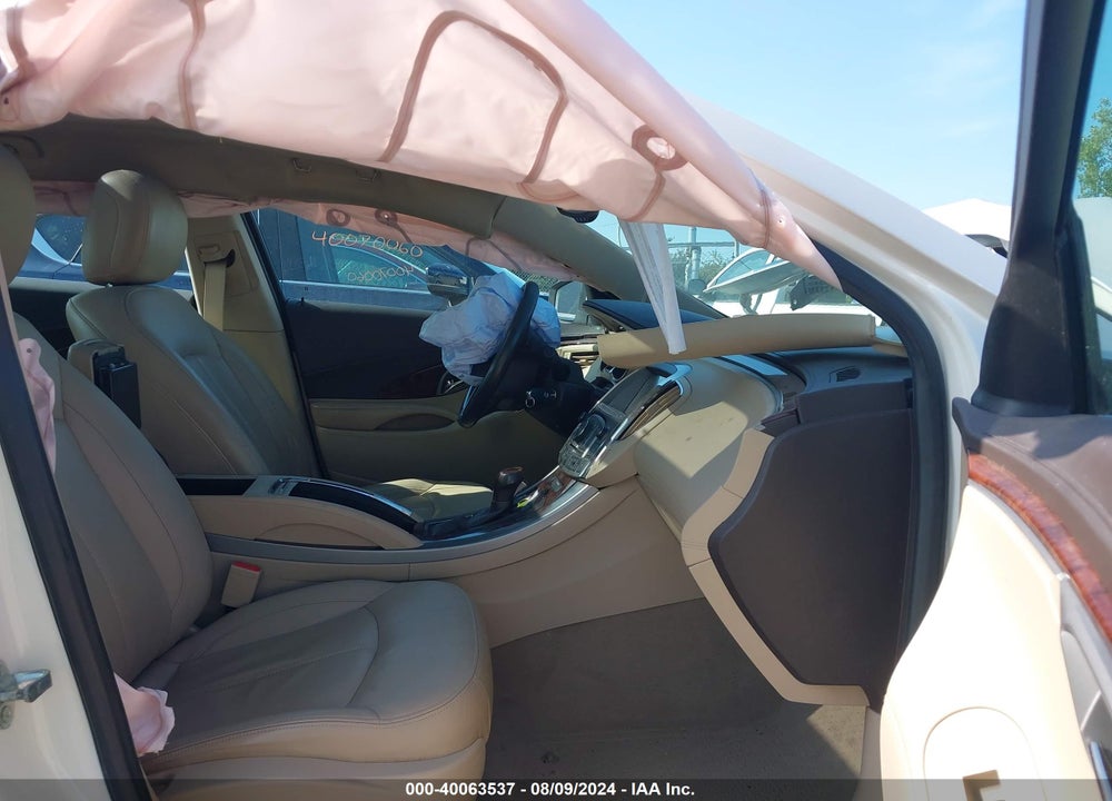 2012 BUICK LACROSSE LEATHER GROUP VIN: 1G4GC5ERXCF323673