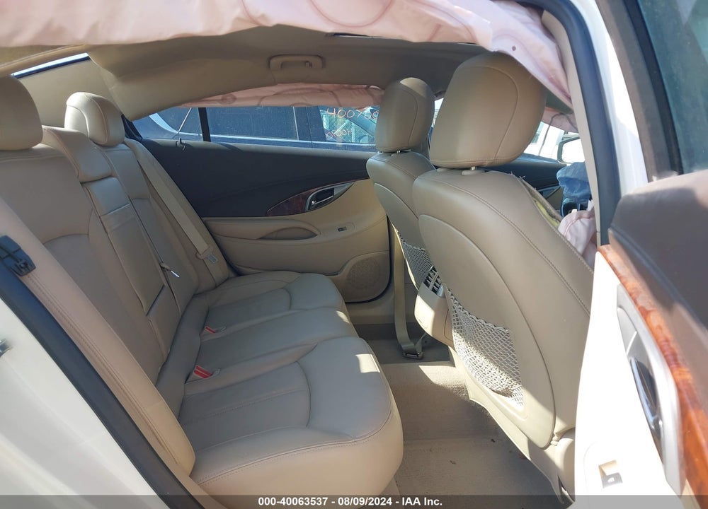 2012 BUICK LACROSSE LEATHER GROUP VIN: 1G4GC5ERXCF323673
