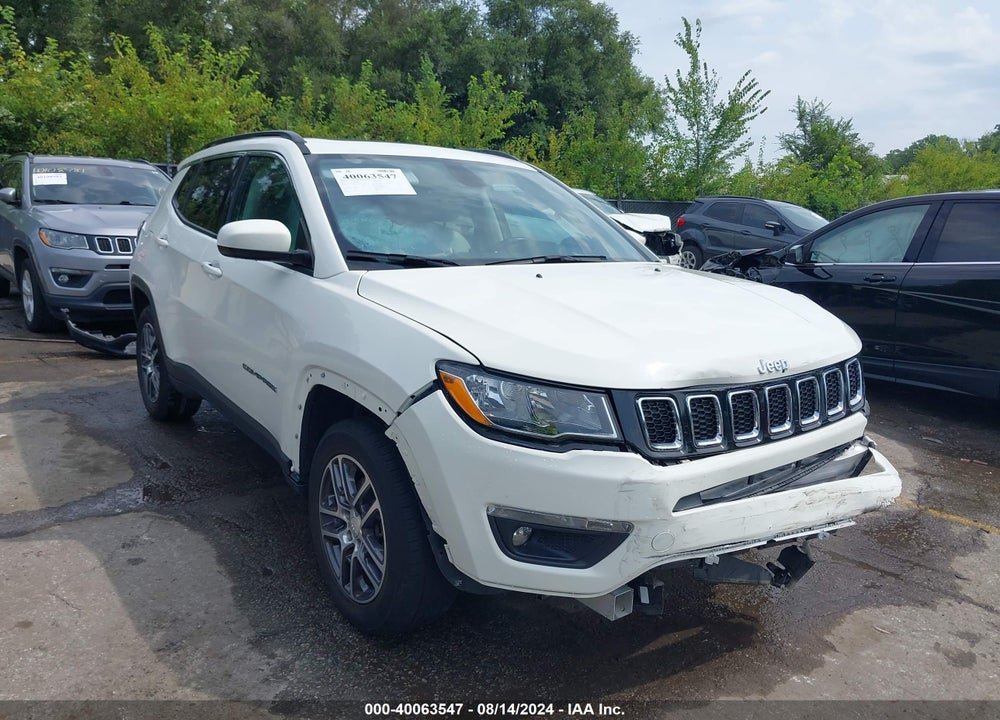 2018 JEEP COMPASS SUN AND WHEEL FWD VIN: 3C4NJCBB3JT460972