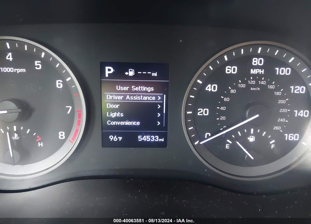 2019 HYUNDAI TUCSON VALUE VIN: KM8J33A42KU917138