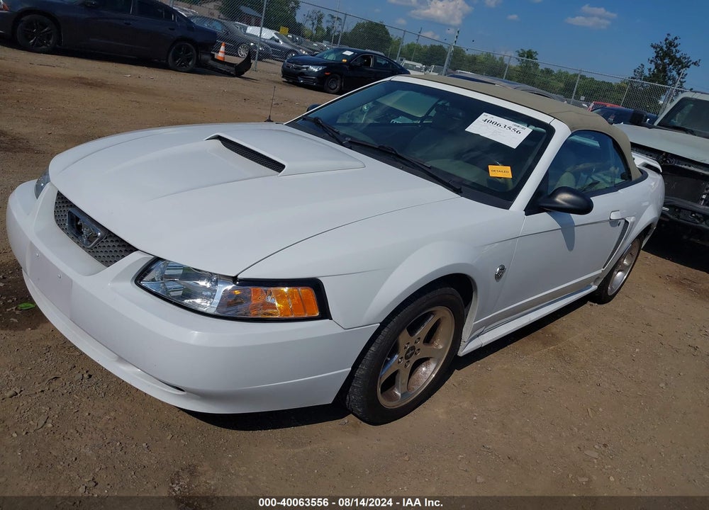 2004 FORD MUSTANG GT VIN: 1FAFP45X34F240848