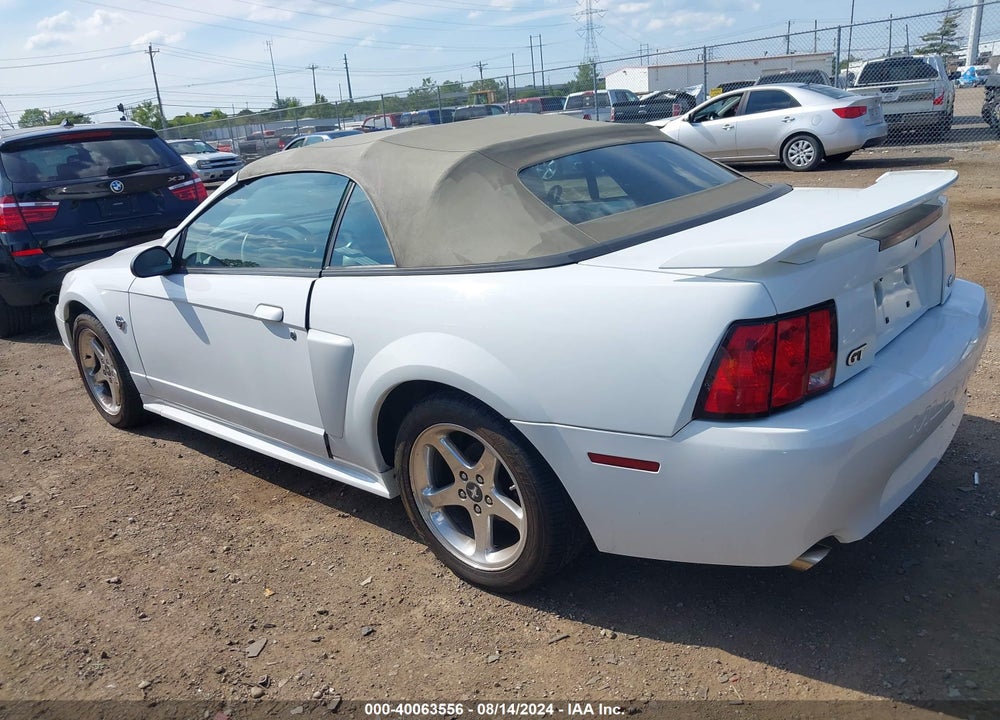 2004 FORD MUSTANG GT VIN: 1FAFP45X34F240848