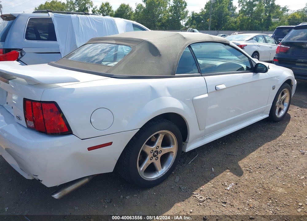 2004 FORD MUSTANG GT VIN: 1FAFP45X34F240848