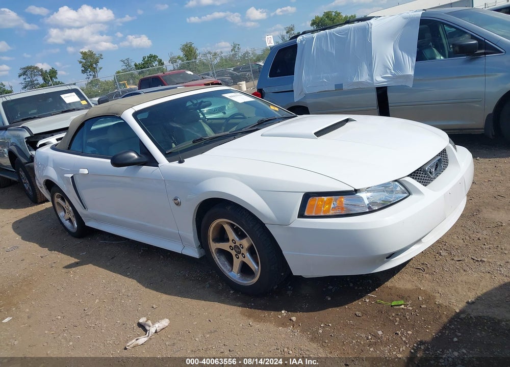 2004 FORD MUSTANG GT VIN: 1FAFP45X34F240848