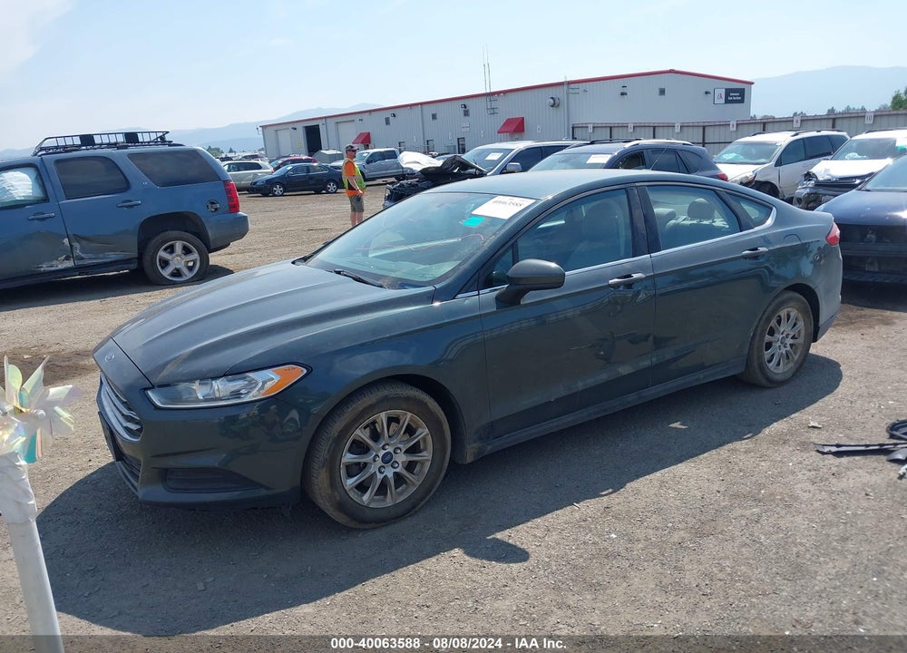 2015 FORD FUSION S VIN: 1FA6P0G78F5104746