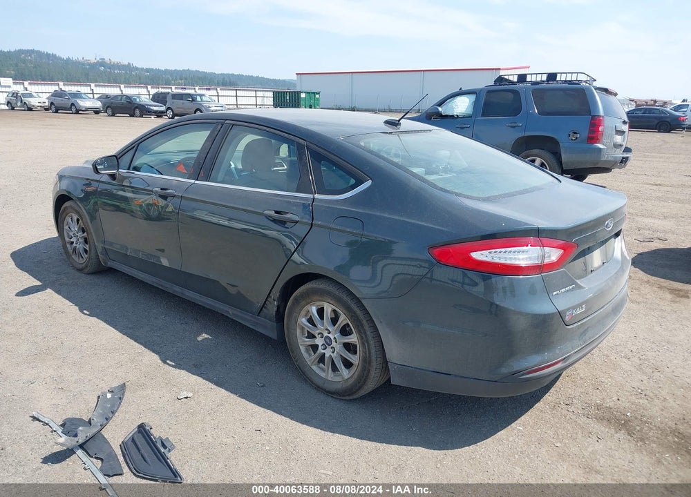 2015 FORD FUSION S VIN: 1FA6P0G78F5104746