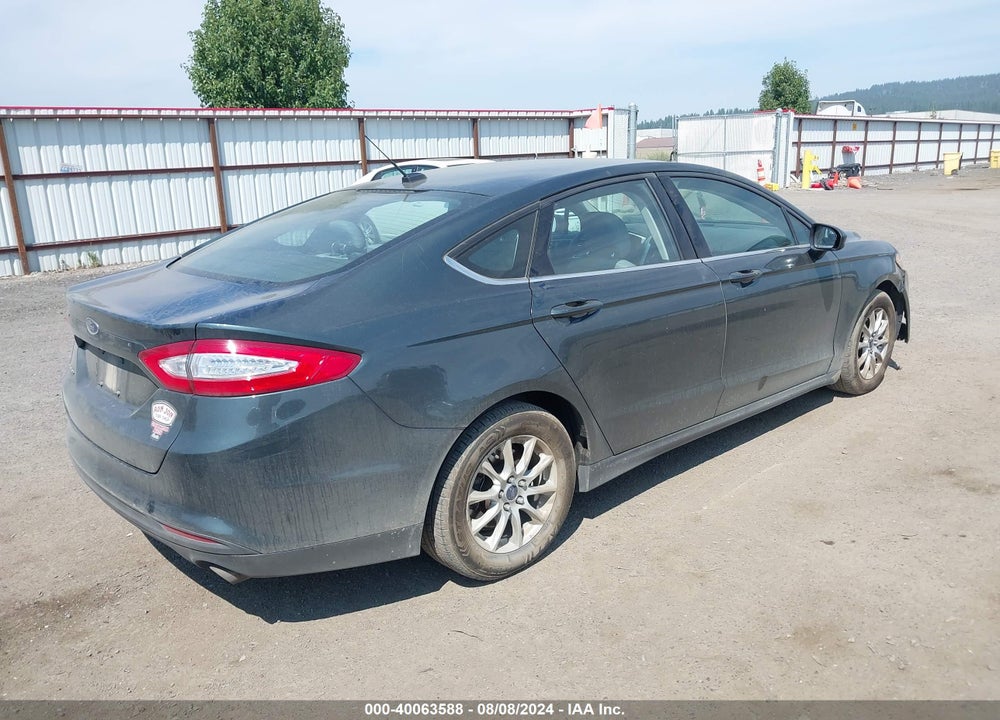 2015 FORD FUSION S VIN: 1FA6P0G78F5104746