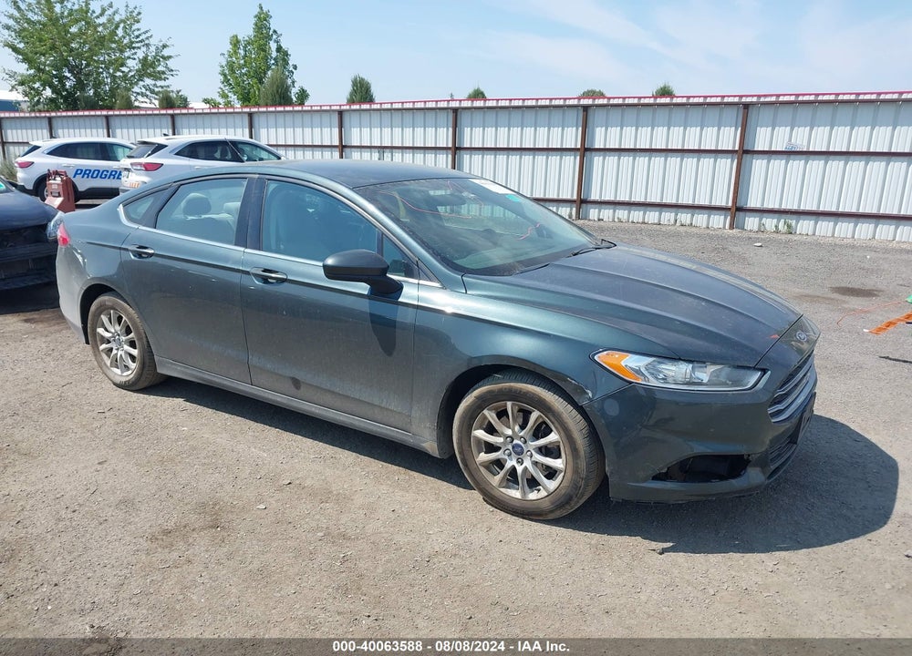 2015 FORD FUSION S VIN: 1FA6P0G78F5104746