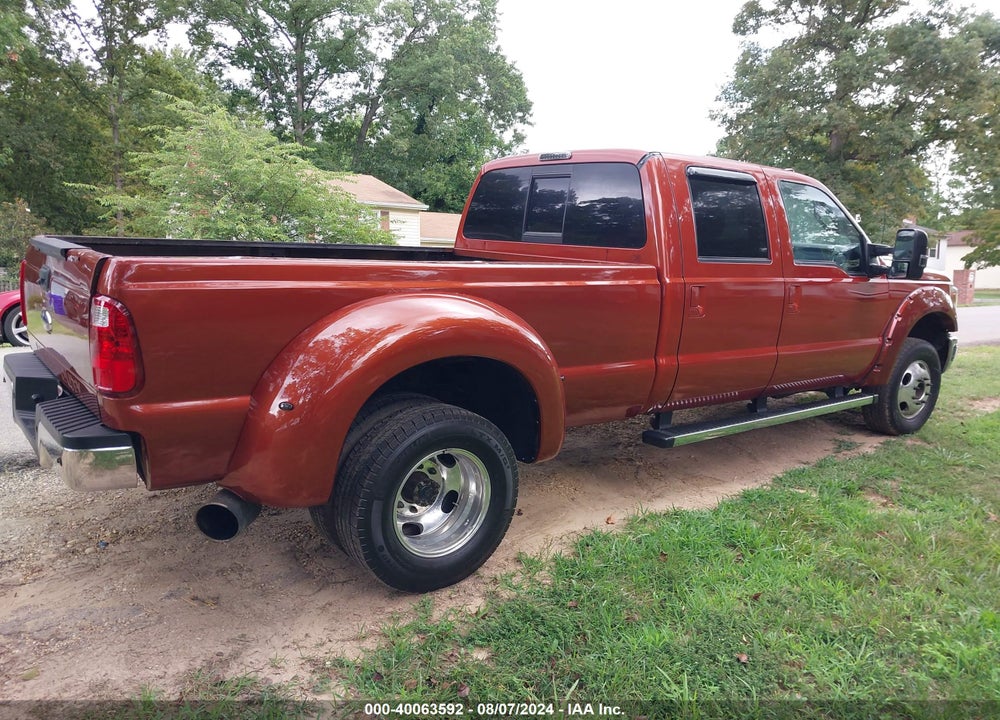 2011 FORD F350 SUPER DUTY VIN: 1FT8W3DT6BEB18650