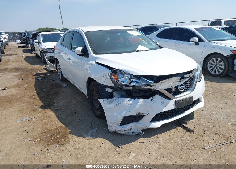 2018 NISSAN SENTRA S VIN: 3N1AB7AP3JY340319