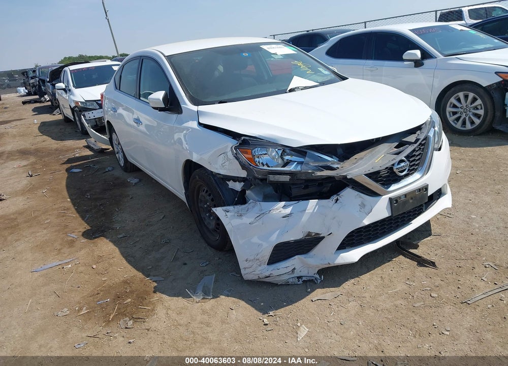 2018 NISSAN SENTRA S VIN: 3N1AB7AP3JY340319