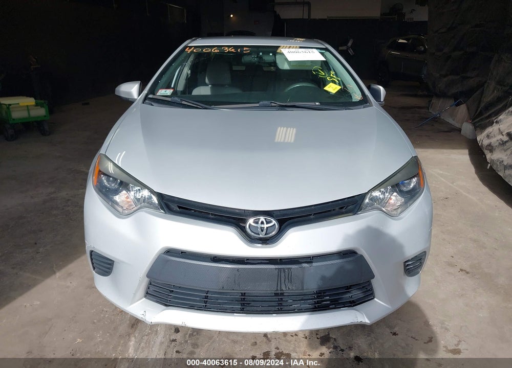 2014 TOYOTA COROLLA LE VIN: 2T1BURHE2EC109879