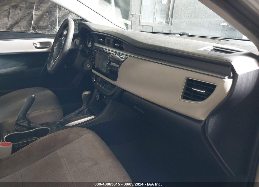 2014 TOYOTA COROLLA LE VIN: 2T1BURHE2EC109879