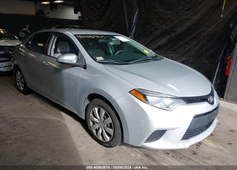 2014 TOYOTA COROLLA LE VIN: 2T1BURHE2EC109879
